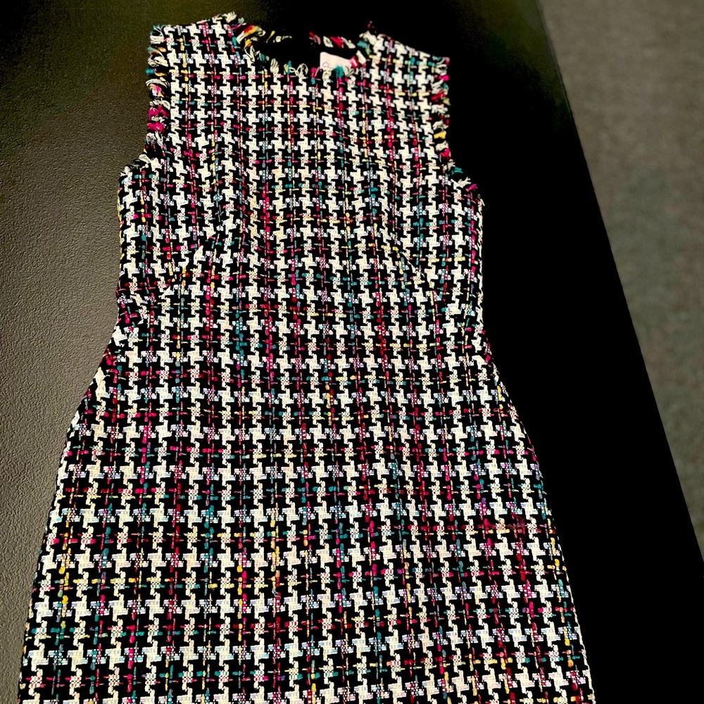 Vintage TWEED multicolor dress